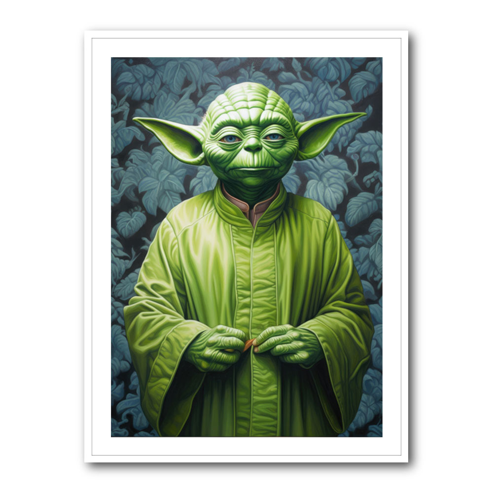 Yoda wall new arrivals art